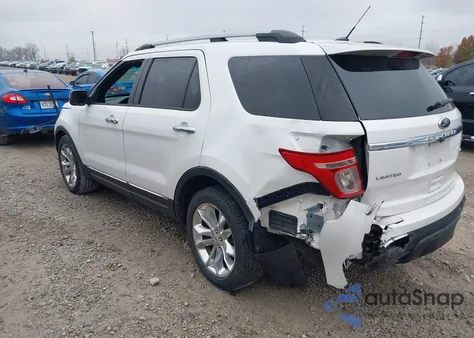 2014 Ford Explorer Limited from USA, damaged, VIN 1FM5K8F87EGB16804